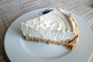 Cheesecake simplu la rece