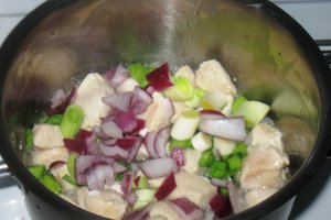 Orez cu pui si legume