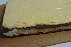Prajitura cu cocos si crema de vanilie