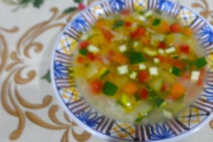 Supa cu zucchini si cartofi