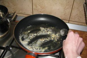 Calcan cu usturoi