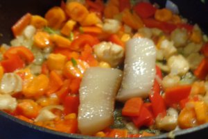 Babgulyas  cu carne de vitel