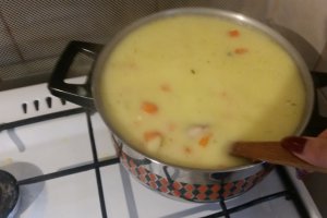 Ciorba de pui a la grec