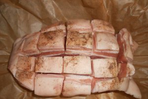Piept de porc la cuptor