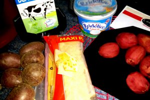 Gratin de cartofi Dauphinois