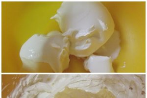 Tort cu ciocolată şi mousse de mascarpone cu lămâie