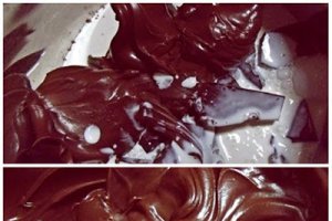 Tort cu ciocolată şi mousse de mascarpone cu lămâie