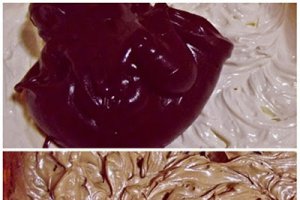 Tort cu ciocolată şi mousse de mascarpone cu lămâie