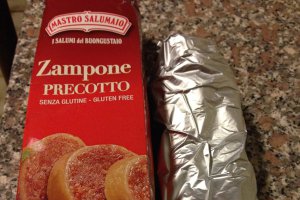Lenticche con zampone