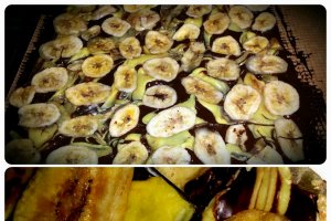 Ciocolatele cu chips de banana