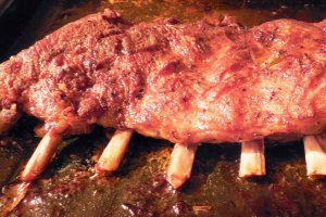 Coaste de porc la cuptor