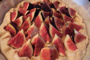Tarta frangipane cu smochine