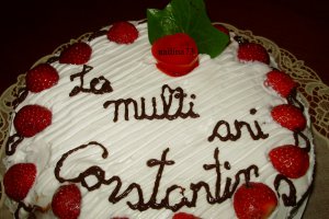 Tort -budinca de orez cu mere caramelizate