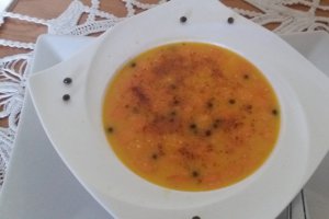 Supa de morcov si papaya