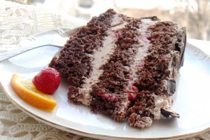 Tort Eva (cu zmeura, portocala si ciocolata)