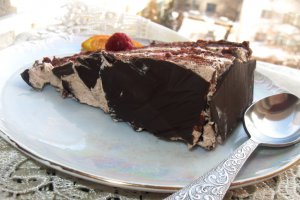 Tort Eva (cu zmeura, portocala si ciocolata)