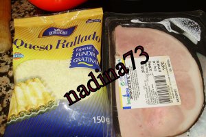Baghete cu sunca si cascaval