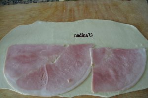 Baghete cu sunca si cascaval