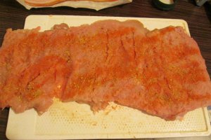 Muschi de porc rulat cu bacon