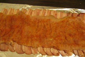 Muschi de porc rulat cu bacon