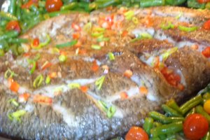 Platica cu fasole verde