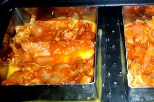 Mille feuille de piure de dovleac si rata "confiată"
