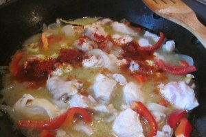 Curcan cu legume, portocale si ghimbir