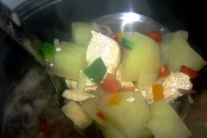 Ciorba de pui cu smantana