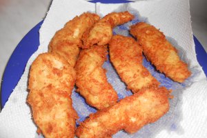 Muschiulet de pui in crusta de cascaval si mustar