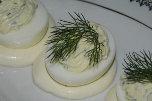 Oua umplute cu branza