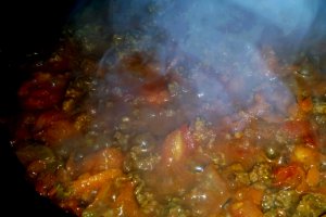 Samosa cu carne de vita