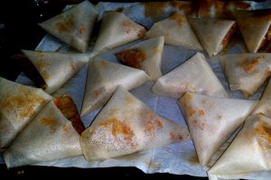 Samosa cu carne de vita