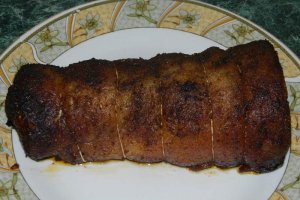 Rulada de piept de porc la slow cooker Crock-Pot