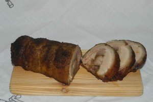 Rulada de piept de porc la slow cooker Crock-Pot