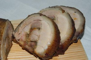 Rulada de piept de porc la slow cooker Crock-Pot