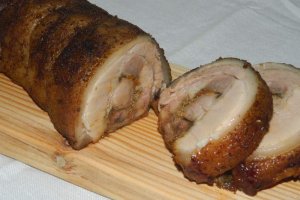 Rulada de piept de porc la slow cooker Crock-Pot