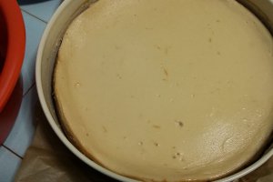 Cheesecake cu ciocolata si portocale