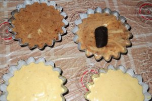 Briose cu  ciocolata