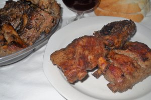 Coaste de porc la cuptor