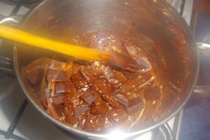Deliciu de ciocolata cu castane