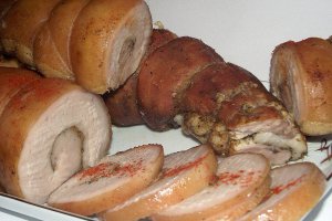 Rulada din fleica de porc la slow cooker Crock-Pot