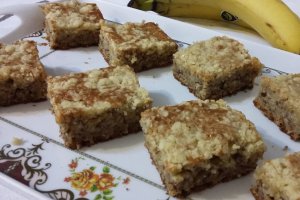 Prajitura cu banane si iaurt