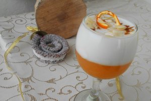 Panna cotta cu portocale 