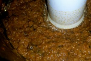 Curry de vinete in sos dulce acrisor de rosii