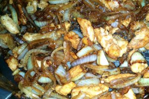 Carne de porc cu ceapă- reteta chinezeasca