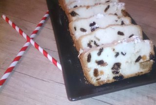 Chec din albusuri cu fructe confiate