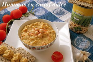 Hummus cu cartof dulce
