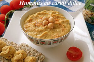 Hummus cu cartof dulce