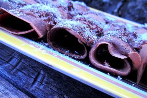 Clatite cu nesquik si cocos