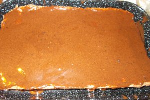 Prajitura cu foi cu nuca si crema de ciocolata